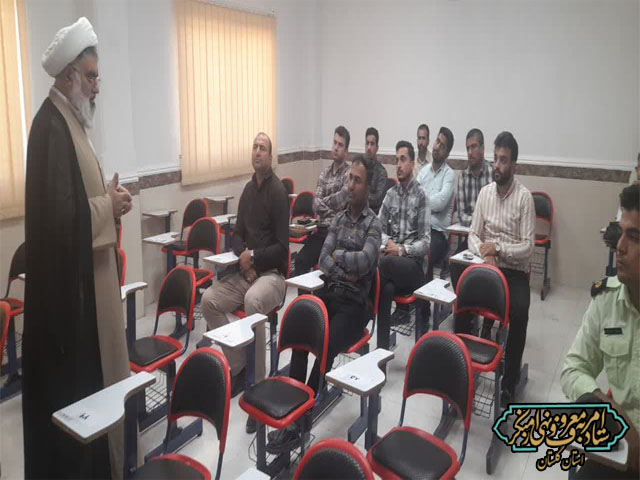 برگزاری سلسله کارگاه آموزشی در دانشگاه علمی کاربردی نیروی انتظامی استان گلستان